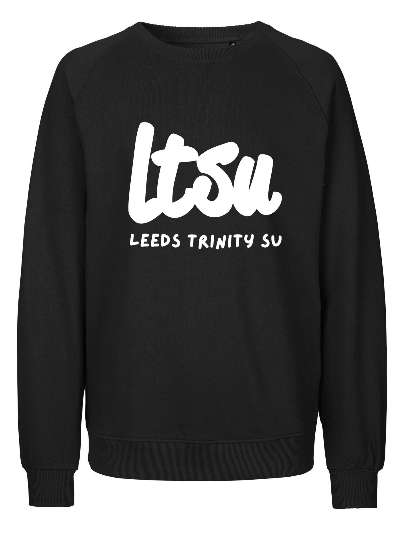 Leeds Trinity Tiger Cotton Black Sweatshirt: LTSU Design