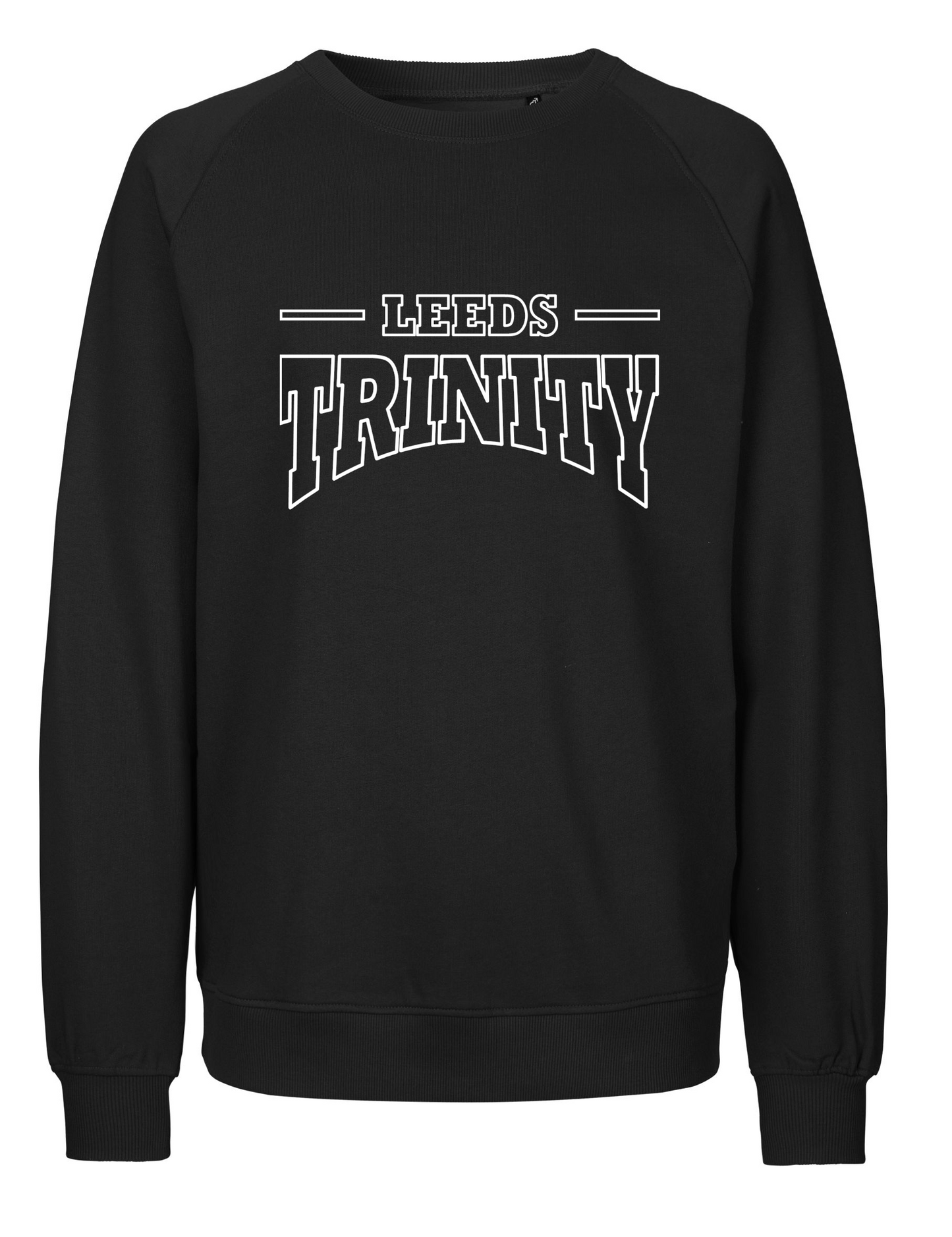 Leeds Trinity Tiger Cotton Black Sweatshirt: Trinity Design