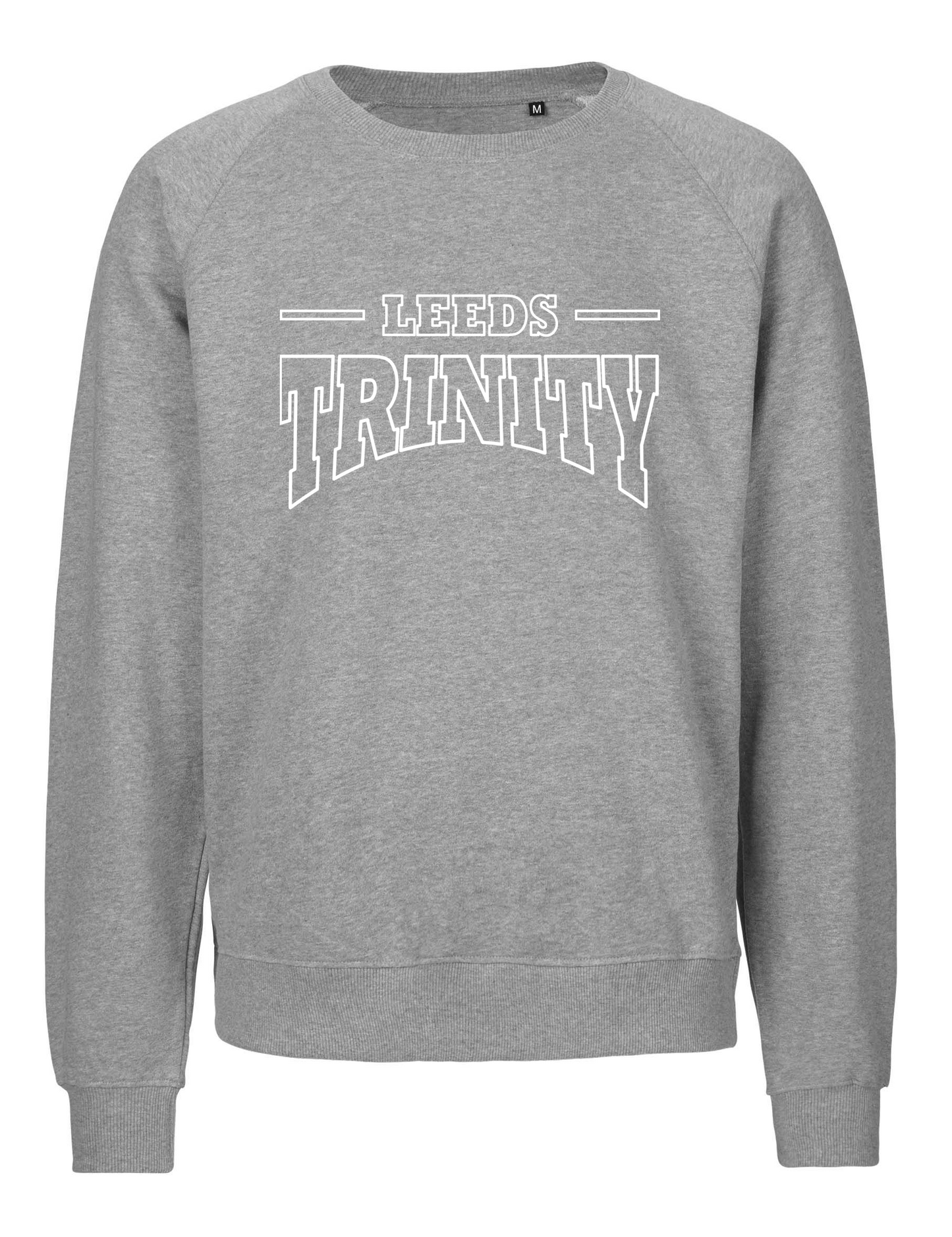 Leeds Trinity Tiger Cotton Grey Sweatshirt: Trinity Design
