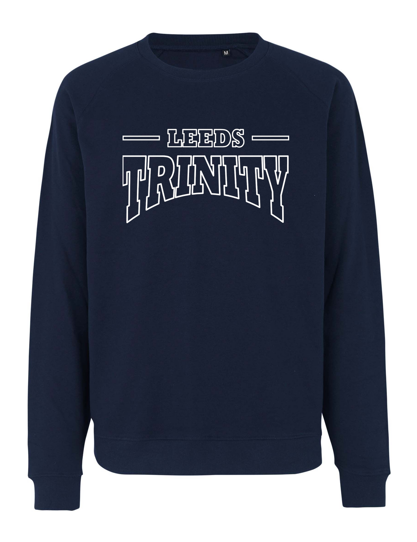Leeds Trinity Tiger Cotton Navy Sweatshirt: Trinity Design
