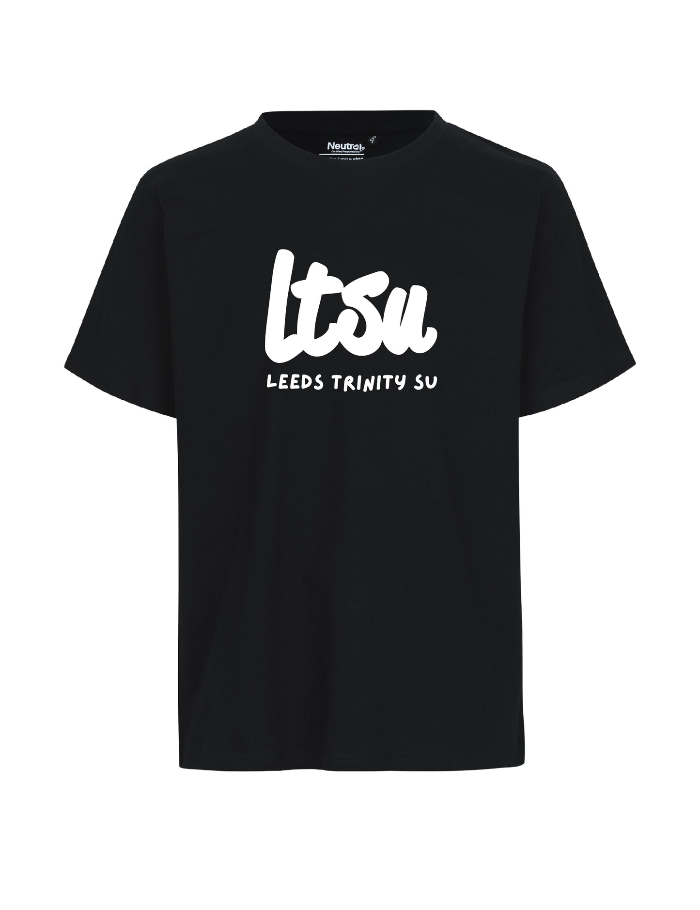 Leeds Trinity Fairtrade Organic T-Shirt: LTSU I'm Here I'm Awake