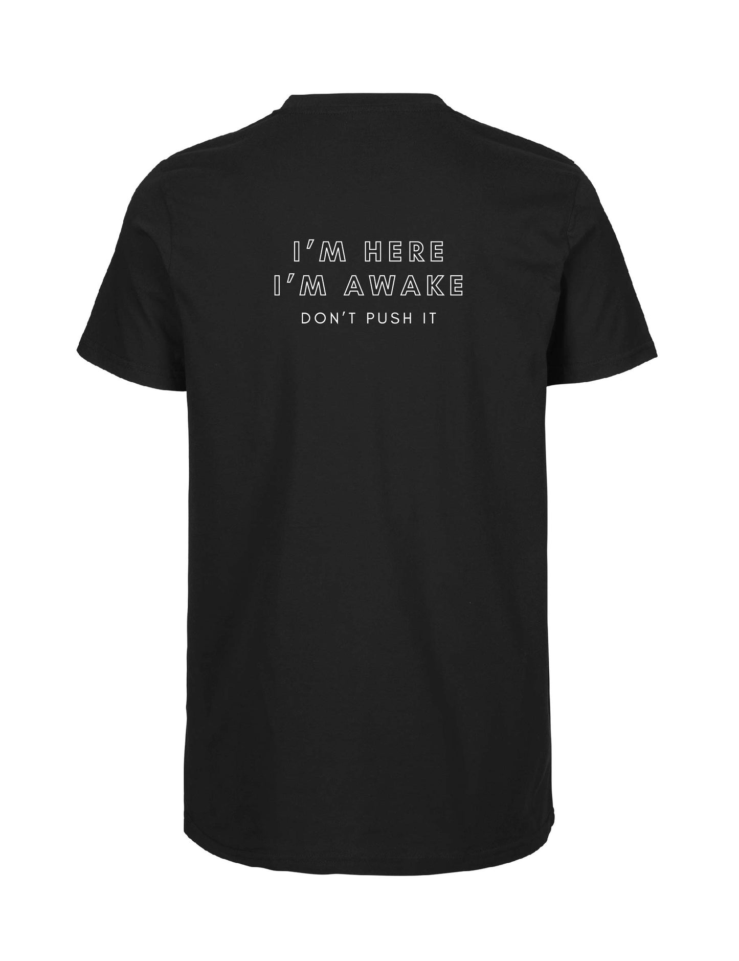 Leeds Trinity Tiger Cotton T-Shirt: LTSU Im Here Im Awake