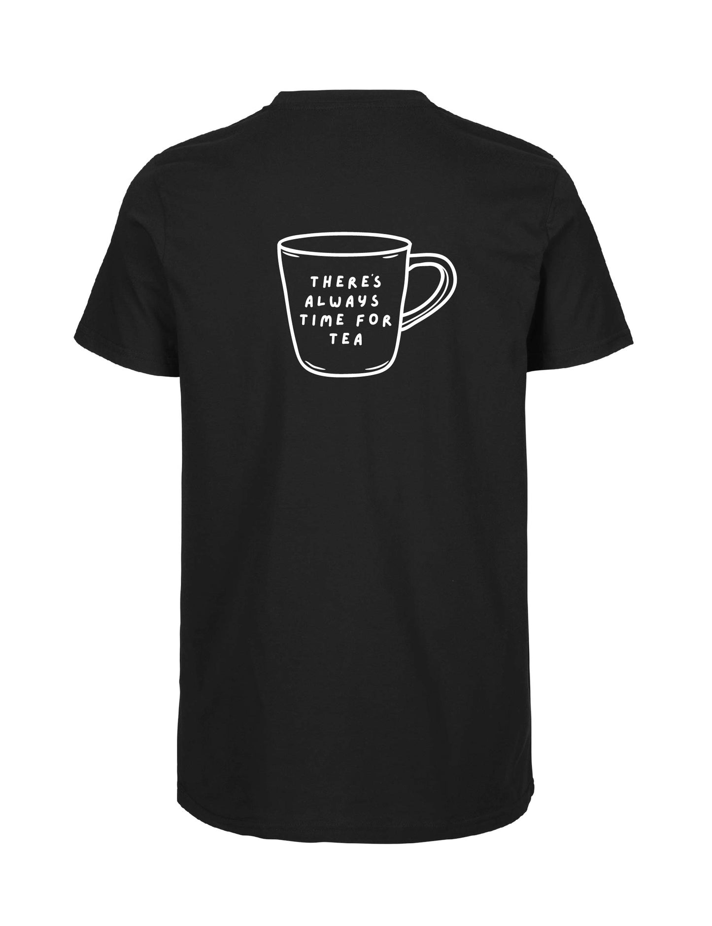 Leeds Trinity Tiger Cotton T-Shirt: LTSU There Is Always Time For Tea