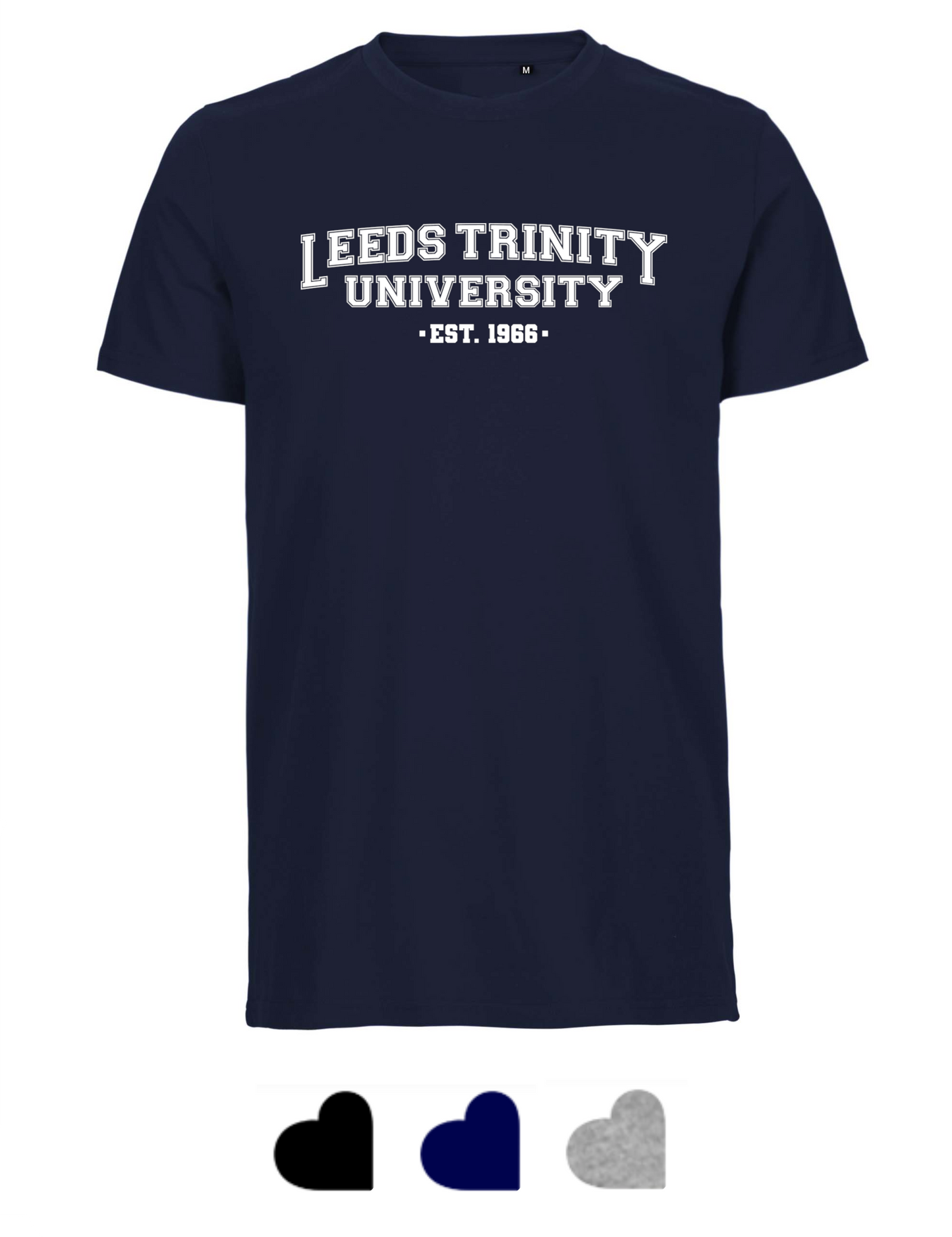 Leeds Trinity Tiger Cotton T-Shirt: Varisty Design