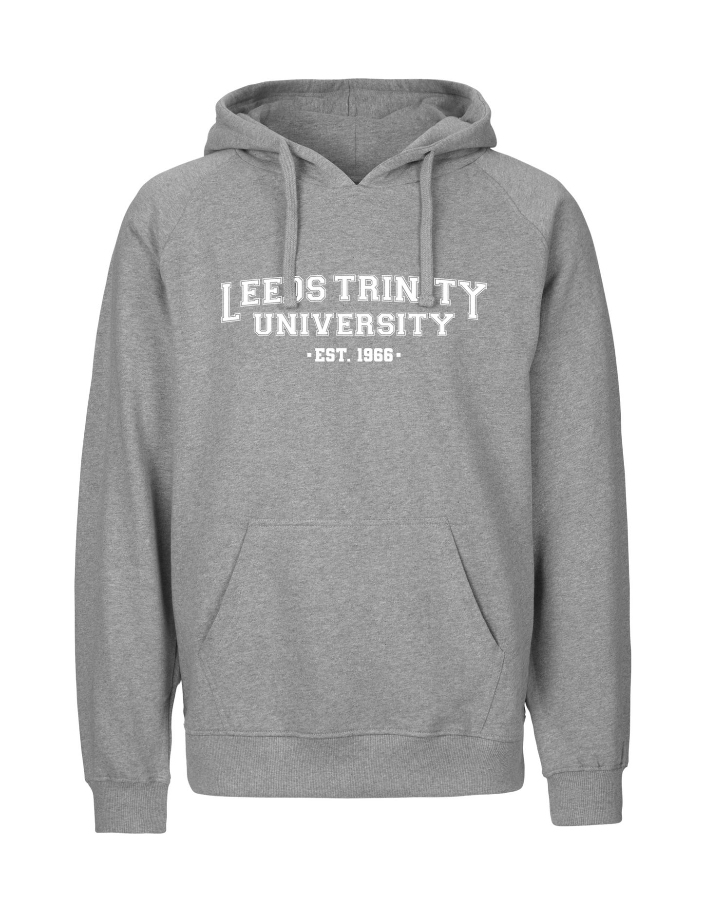 Leeds Trinity Tiger Cotton Hoodie: Varsity Design