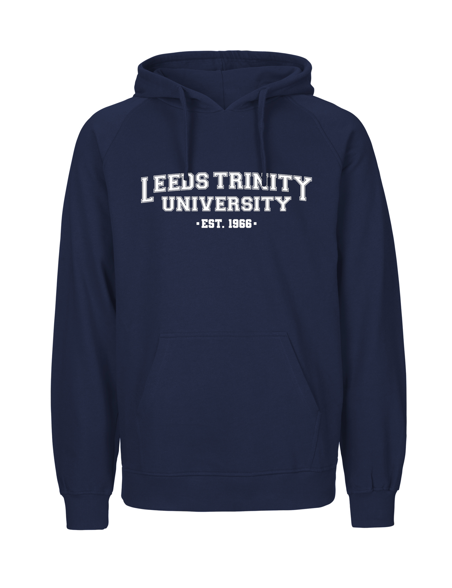 Leeds Trinity Tiger Cotton Hoodie: Varsity Design