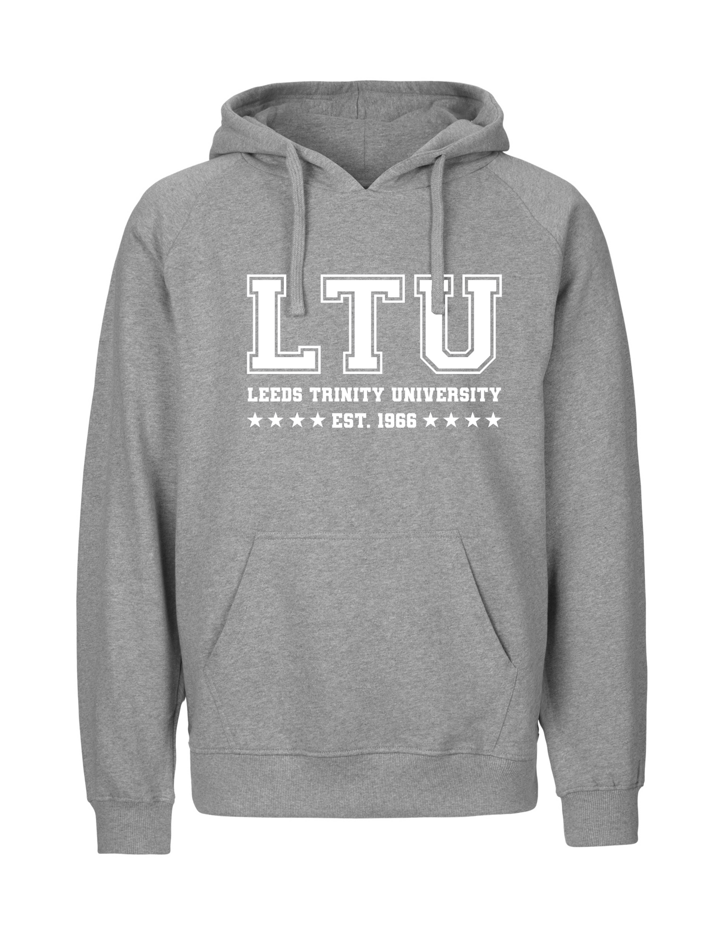 Leeds Trinity Tiger Cotton Hoodie: LTU Design