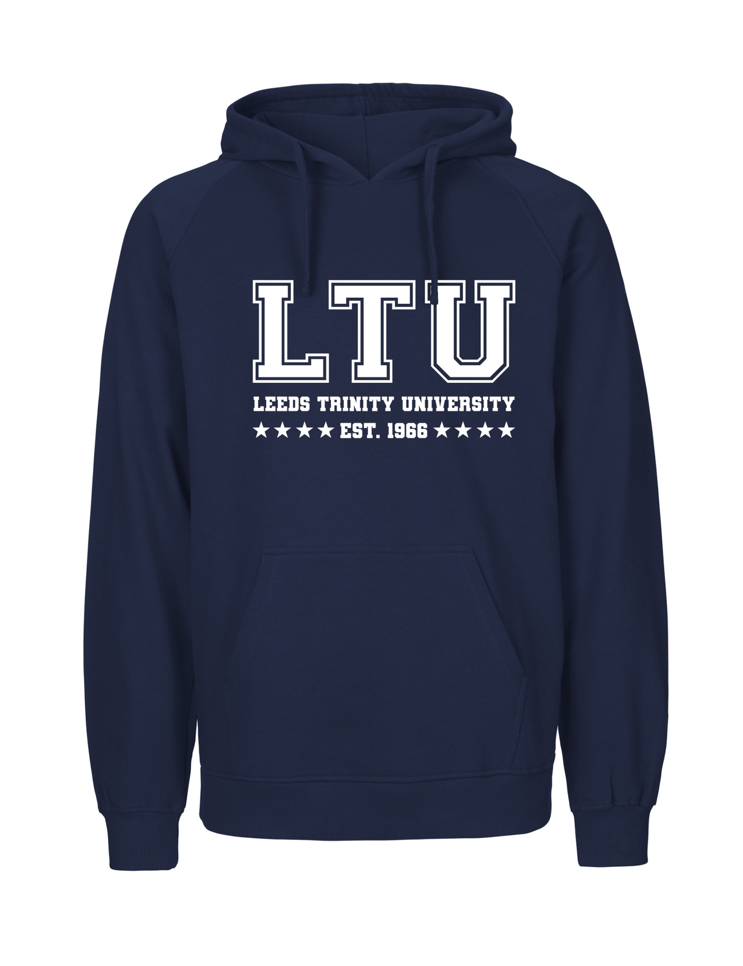 Leeds Trinity Tiger Cotton Hoodie: LTU Design