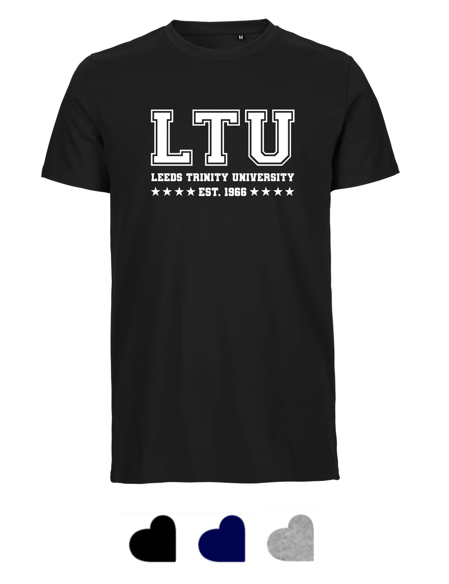 Leeds Trinity Tiger Cotton T-Shirt: LTU Design