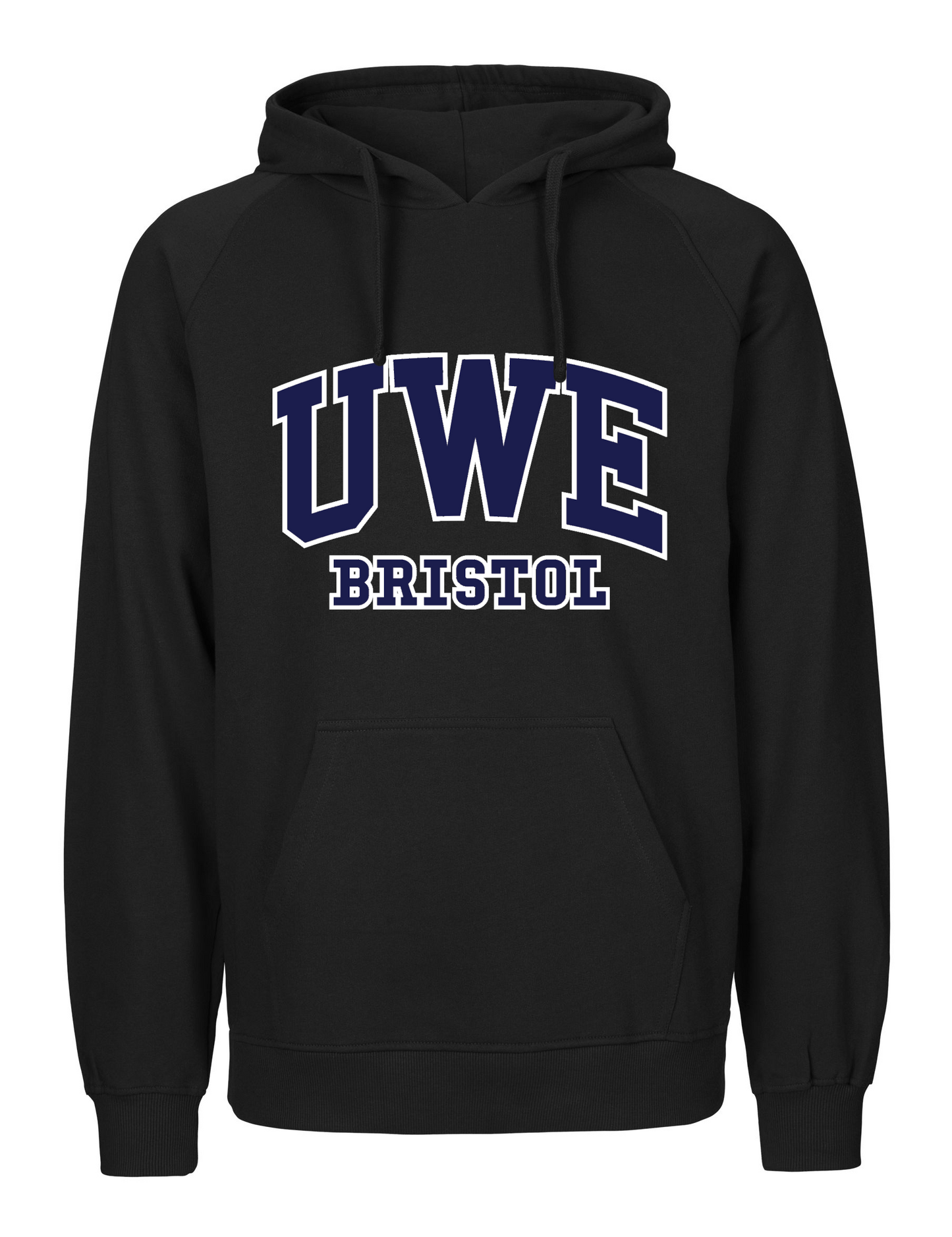 UWE Tiger Cotton Hoodie - Black