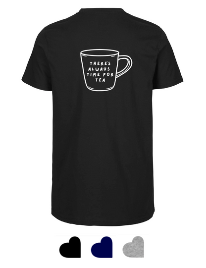 Tiger Cotton T-Shirt: There Is Always Time For Tea